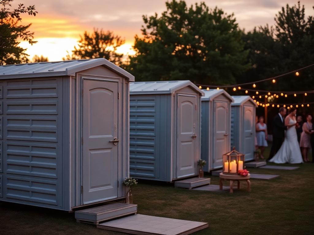 Wyoming Porta Potty partner crew delivering a portable restroom in Wyoming
